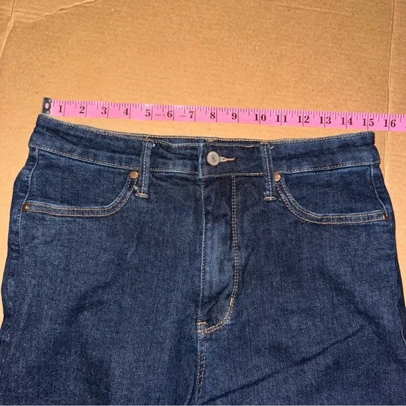 Judy Blue High Waist Wide Leg Cropped Jeans (JB88716) Crop Women’s Size 11/30 - Picture 6 of 6